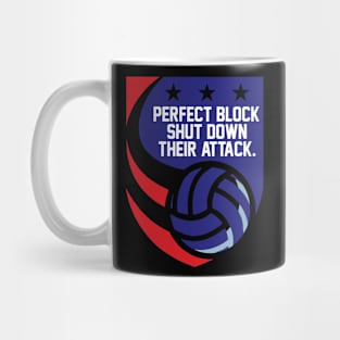 Perfect block shut down their attack Mug